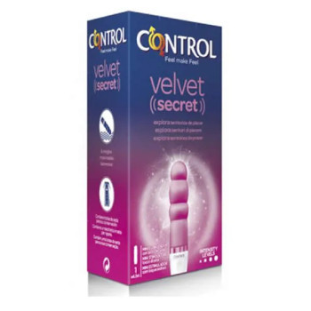 Control Velvet Secret Mini Vibromasseur 10 cm - Kermatone