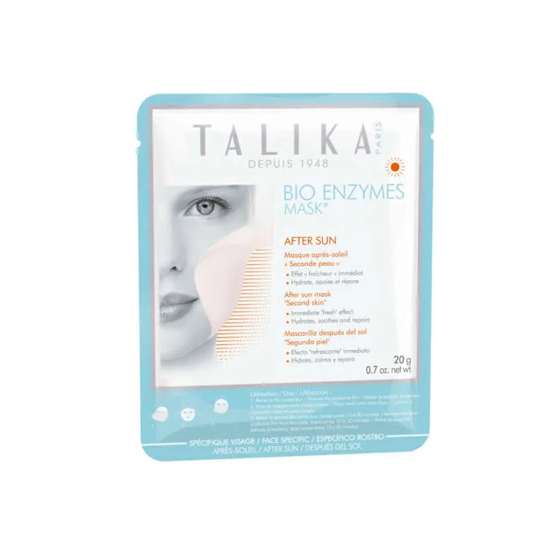 Masque Bio Enzyme Après Soleil Talika - Soin Apaisant | Kermatone