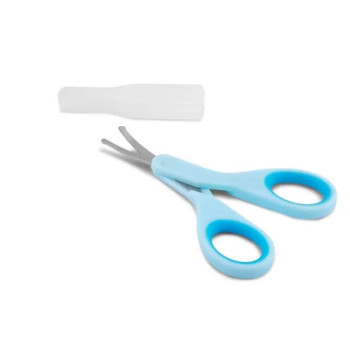 Ciseaux Chicco Nouveau-né Blue - Soin sécurisé Kermatone