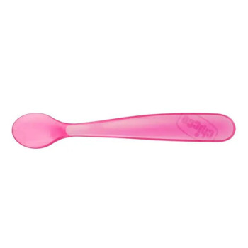 Cuillère Silicone Chicco Duplo 6m+ - Douceur & Pratique | Kermatone