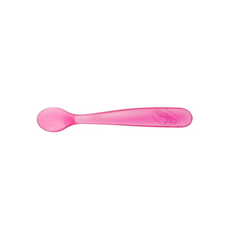 Cuillère Silicone Chicco Duplo 6m+ - Douceur & Pratique | Kermatone