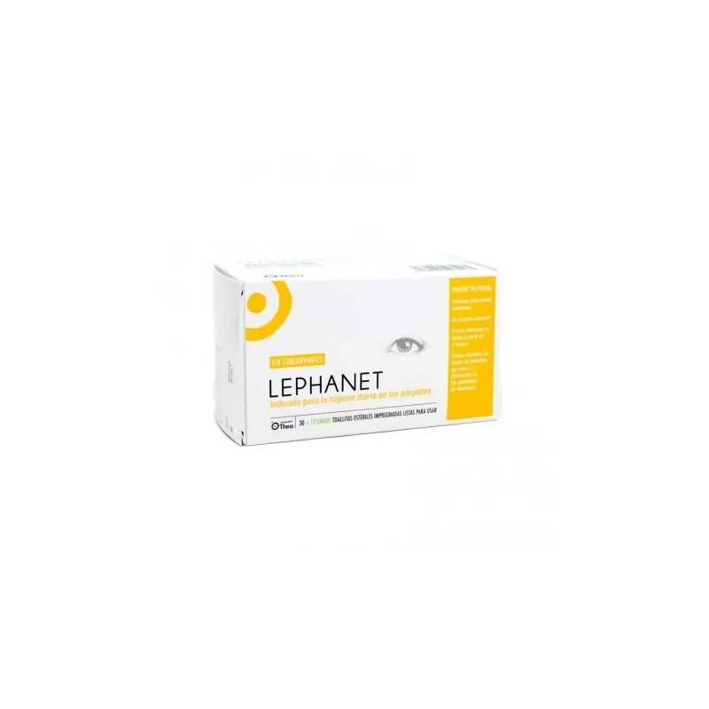 Lingettes Lephanet Hygiène Paupières et Cils - Kermatone