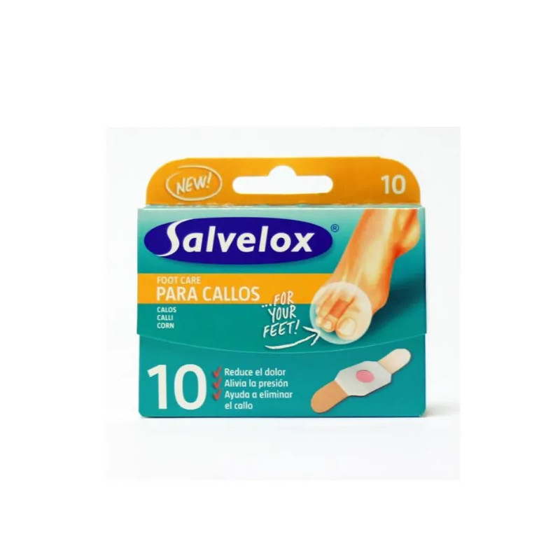 Salvelox Foot Care - Patchs Callosités 10 unités | Kermatone