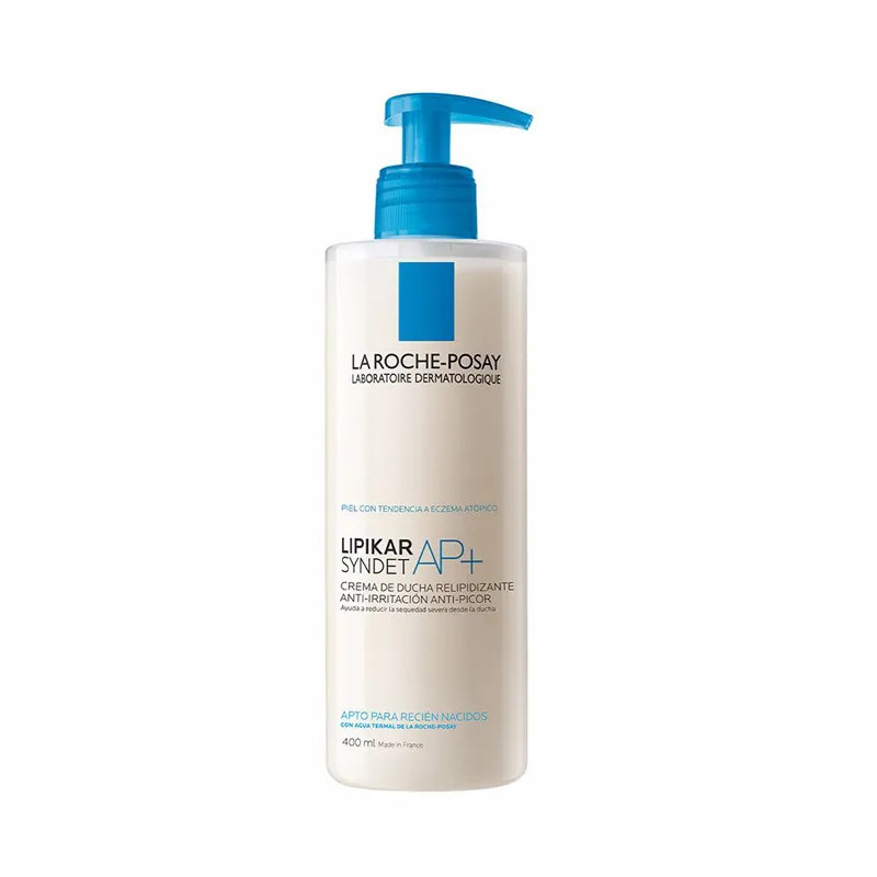 Lipikar Syndet Ap+ 400ml - Soin doux pour peaux sensibles | Kermatone