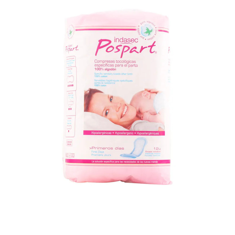 Indasec Pospart Compresses Coton - Soulagement doux Kermatone