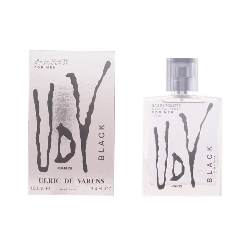 Ulric De Varens Black Men Eau De Toilette 100ml - Kermatone