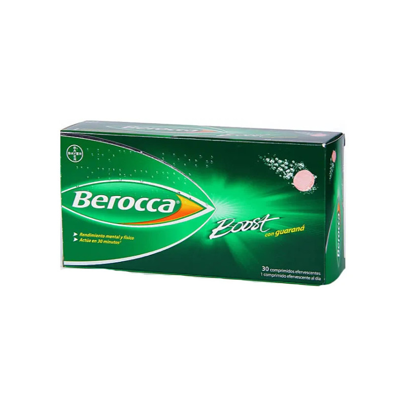 Boostez votre énergie avec Berocca Boost Guarana - Kermatone