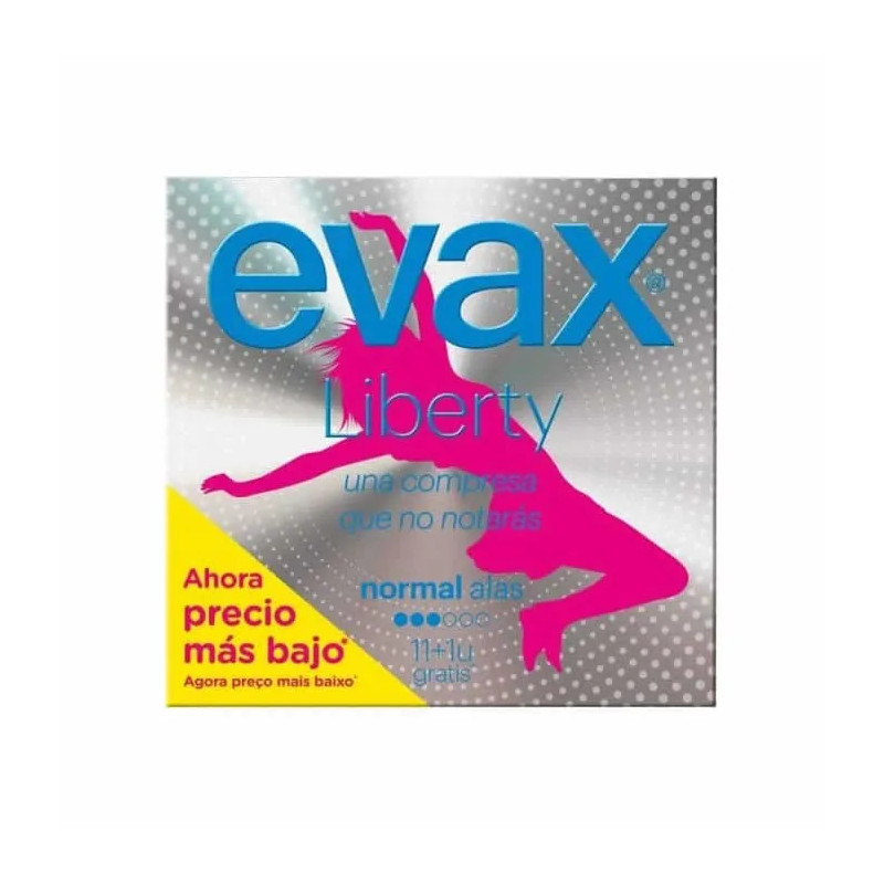 Serviettes Hygiéniques Evax Liberty Normal - Confort Securité Kermatone