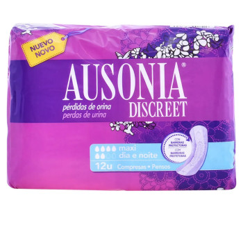 Serviettes Hygiéniques Ausonia Discreet Maxi - Confort & Protection Kermatone