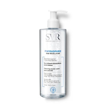Eau Micellaire SVR Physiopure 400ml - Pureté & Éclat | Kermatone