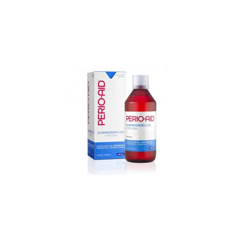 Perio Aid Collutoire Sans Alcool 500ml - Hygiène Bucco-Dentaire Kermatone