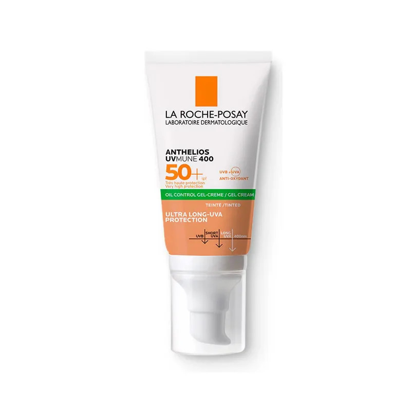 Anthelios Gel-Crème Toucher Sec SPF50 - Protection Solaire Kermatone