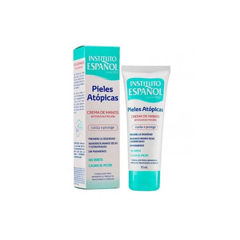 Crème de Mains Intense Atopique - Instituto Español 75ml | Kermatone
