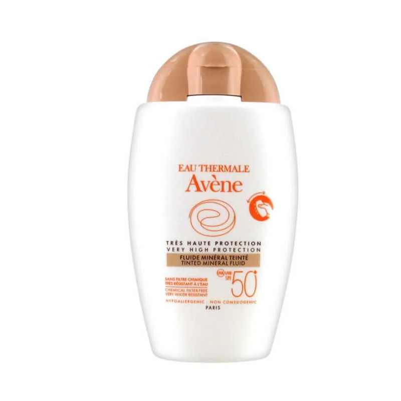Fluide Minéral Teinté SPF50+ Avene 40ml - Kermatone