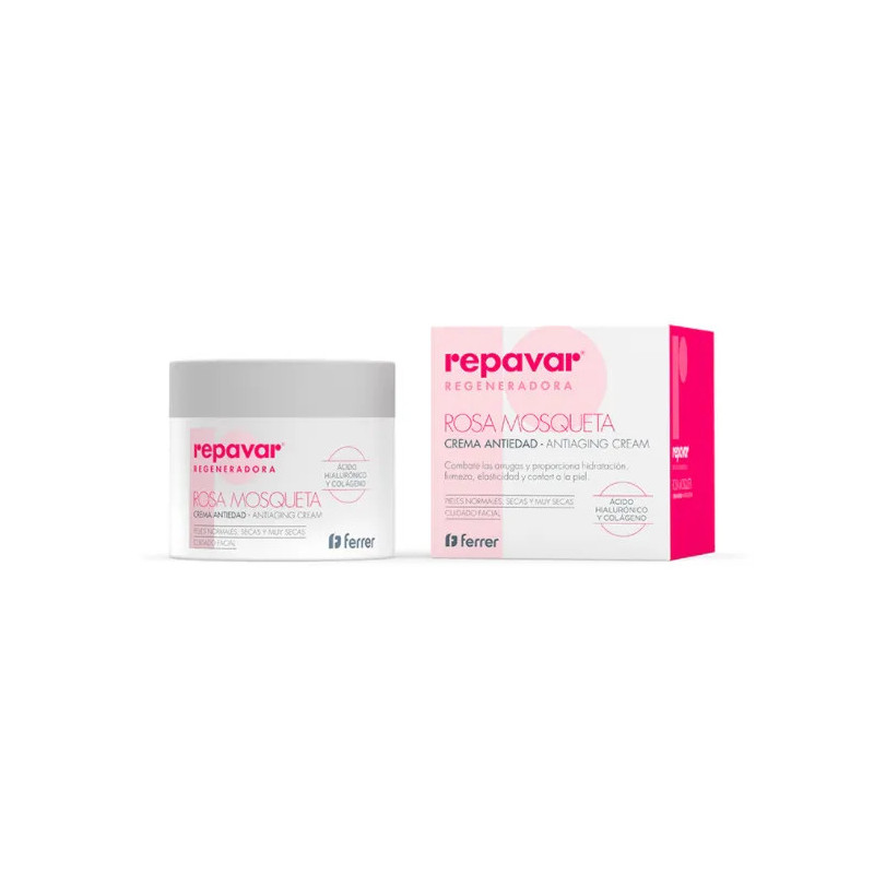 Crème Régénérante visage Huile de Rose Musquée - Kermatone