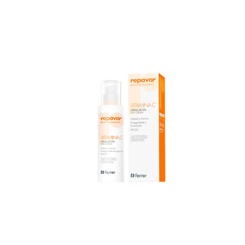 Crème Jour Repavar Revitalize Vitamine C SPF20 - Kermatone