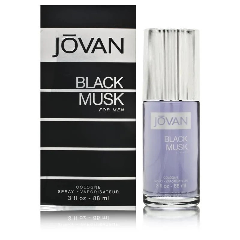 Jovan Black Musk Men Eau De Cologne 88ml - Kermatone