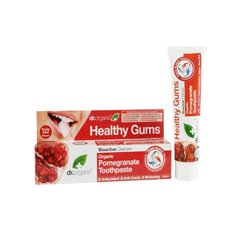 Dentifrice Dr Organic Grenade – Sourire éclatant | Kermatone