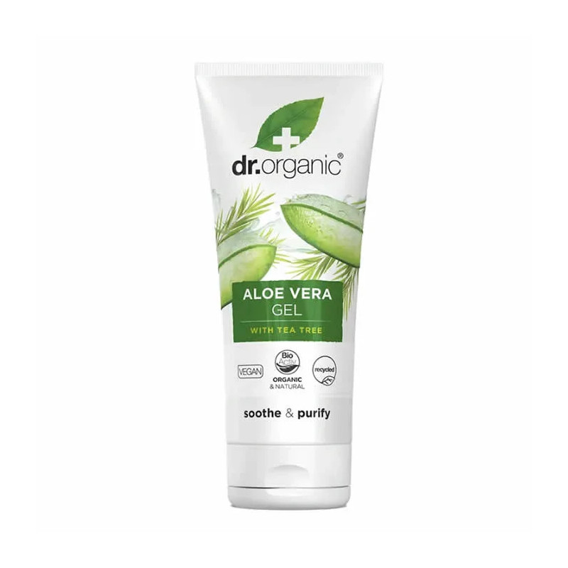 Gel Aloe Vera et Tea Tree Dr Organic 200ml - Kermatone