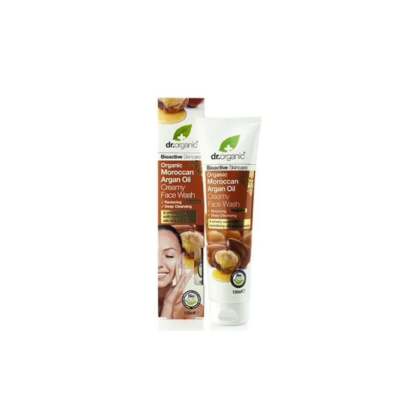 Crème Nettoyante Visage Dr Organic Argan Oil - Kermatone