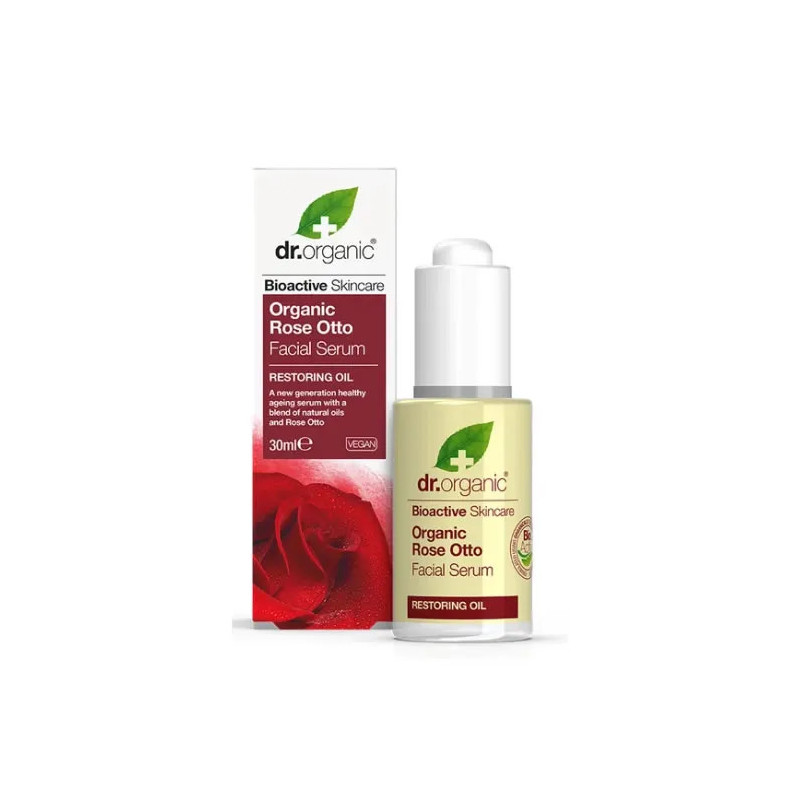 Sérum Visage Rose Otto - Éclat Naturel avec Kermatone