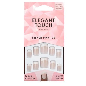 Elegant Touch Natural French Nails 126 Short – Kermatone