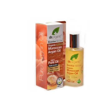 Dr Organic Huile Pure d'Argan Bio 50ml – Kermatone