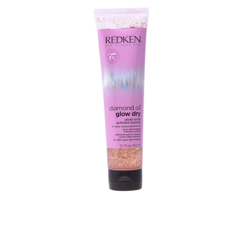Redken Diamond Oil Glow Dry Scrub pour des cheveux brillants | Kermatone