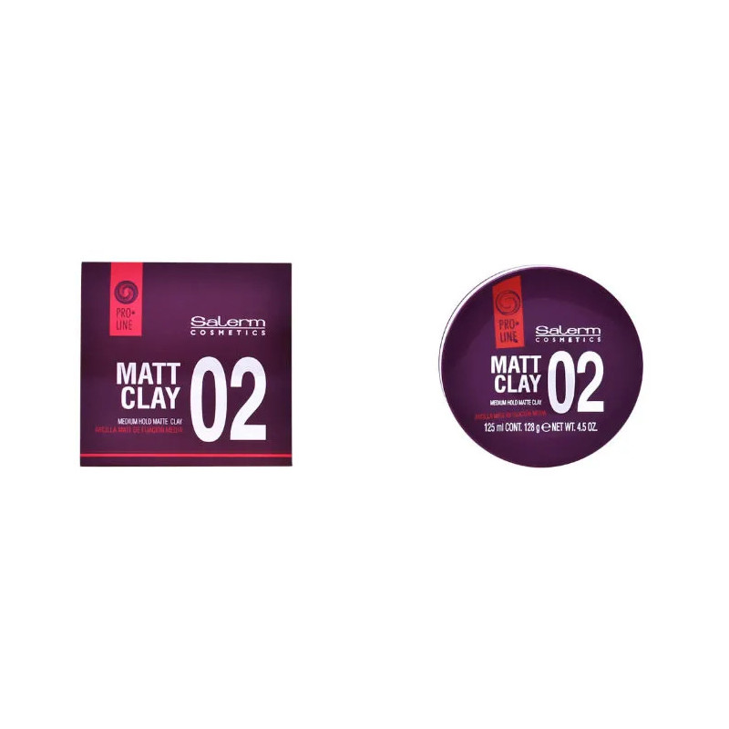 Pâte Matifiante Salerm Cosmetics Matt Clay 125ml - Kermatone