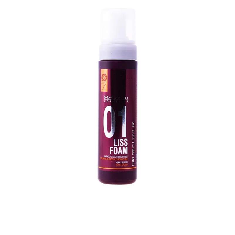 Salerm Cosmetics Liss Foam Mousse lissante 200ml - Kermatone