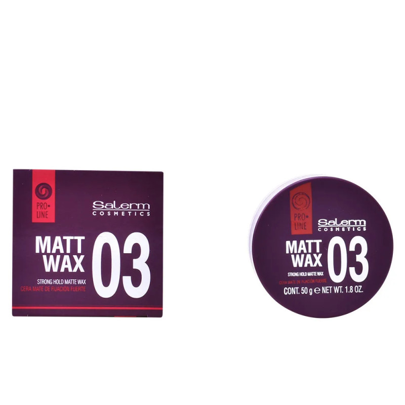 Salerm Matt Wax Strong Hold - Cire Coiffante Mat Kermatone