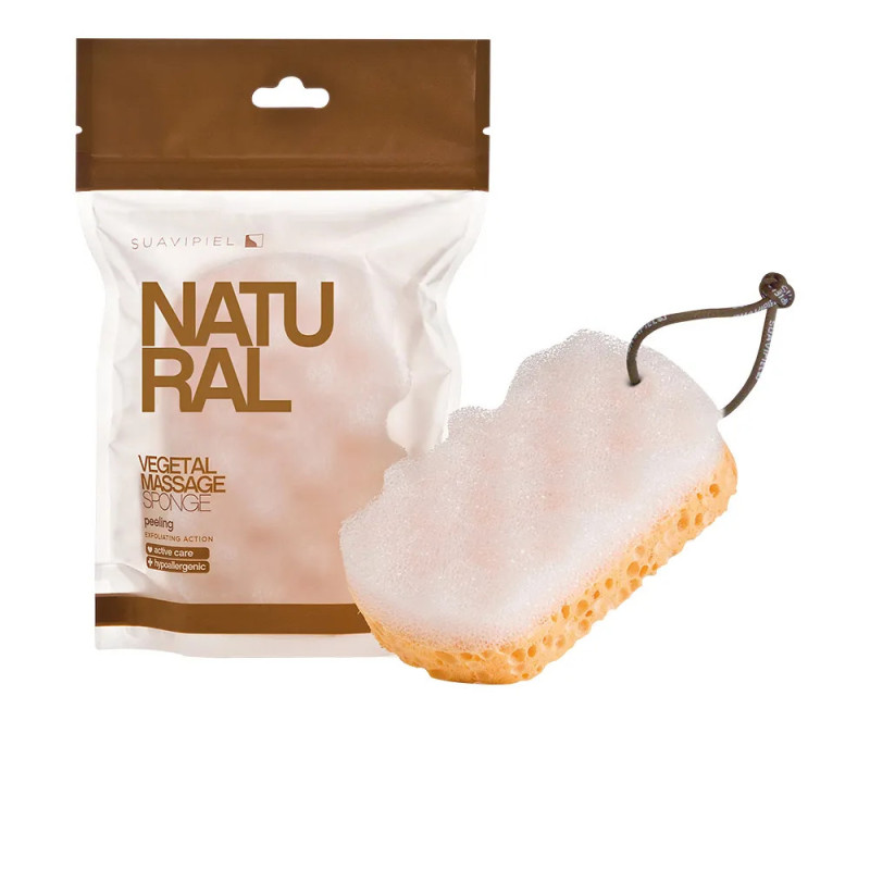 Éponge Naturelle Suavipiel 100g - Nettoyage doux Kermatone