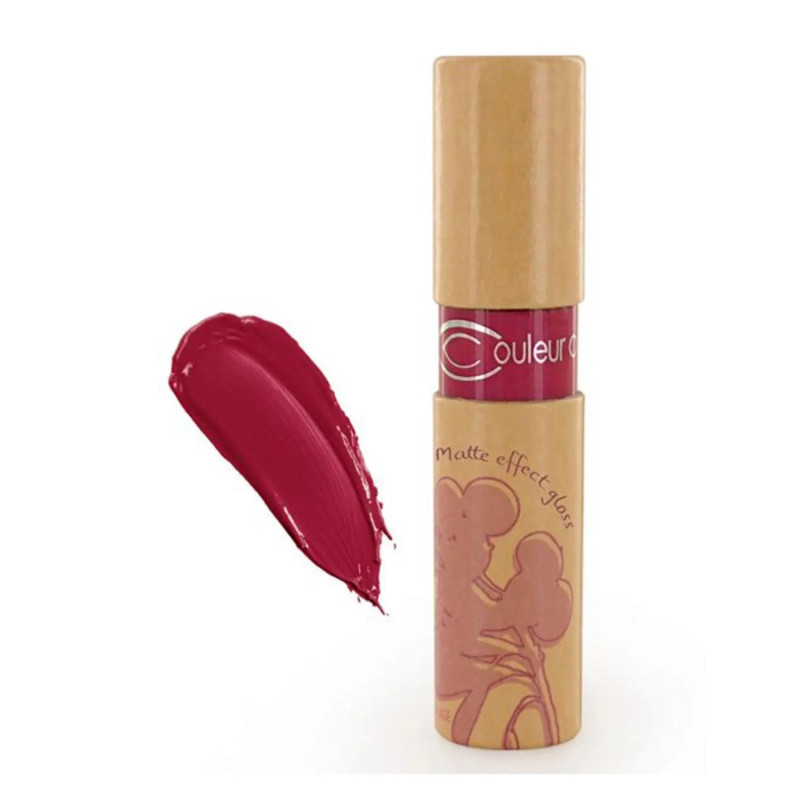 Couleur Caramel Matte Effect Lipgloss 844 Rouge Rose - Kermatone