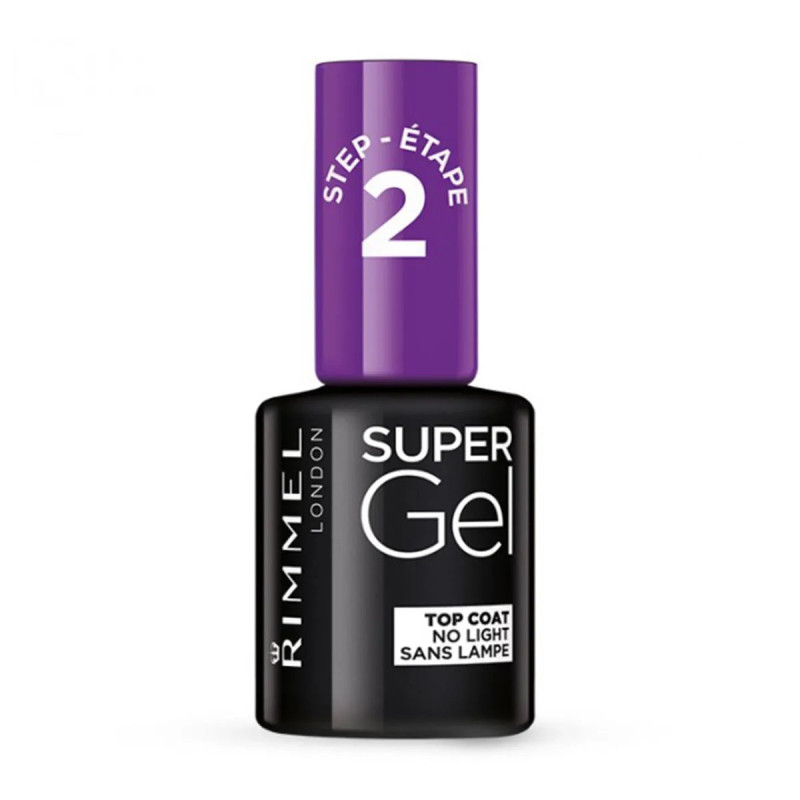 Rimmel London Supergel Top Coat 001 - Brillance & Longue Tenue | Kermatone