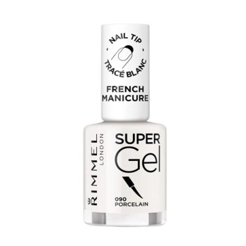 Rimmel Super Gel French Manicure Porcelain - Vernis longue tenue | Kermatone