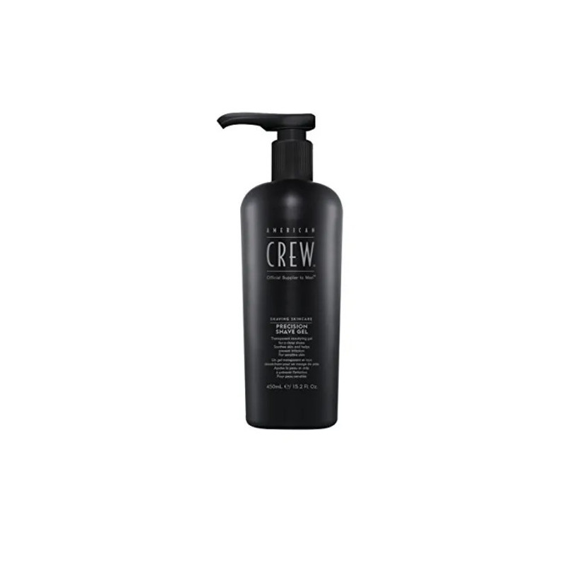 American Crew Precision Shave Gel 450ml - Rasage parfait avec Kermatone
