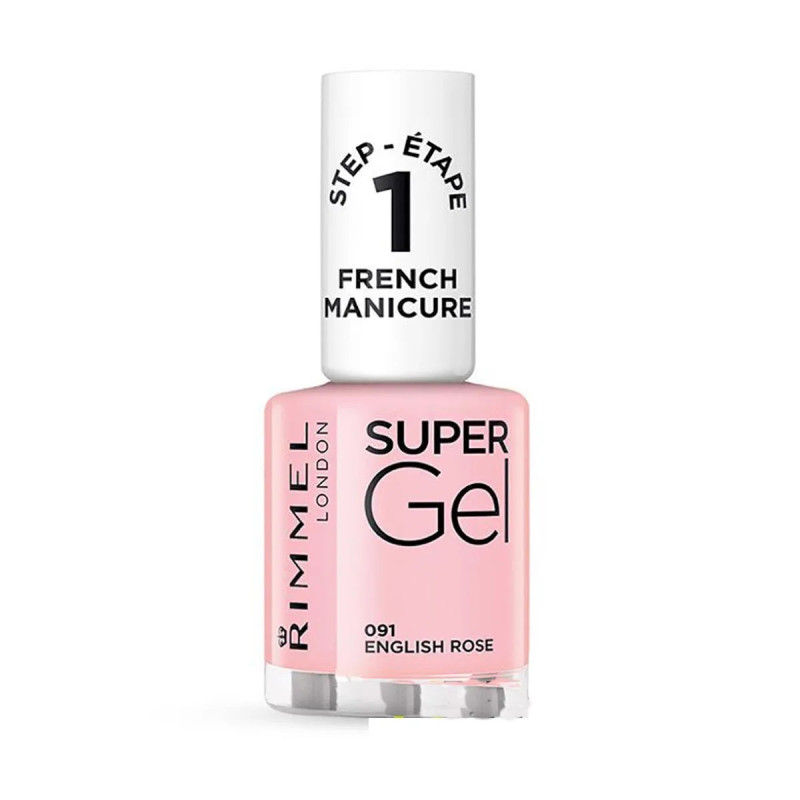 Rimmel London Super Gel French Manicure English Rose - Kermatone
