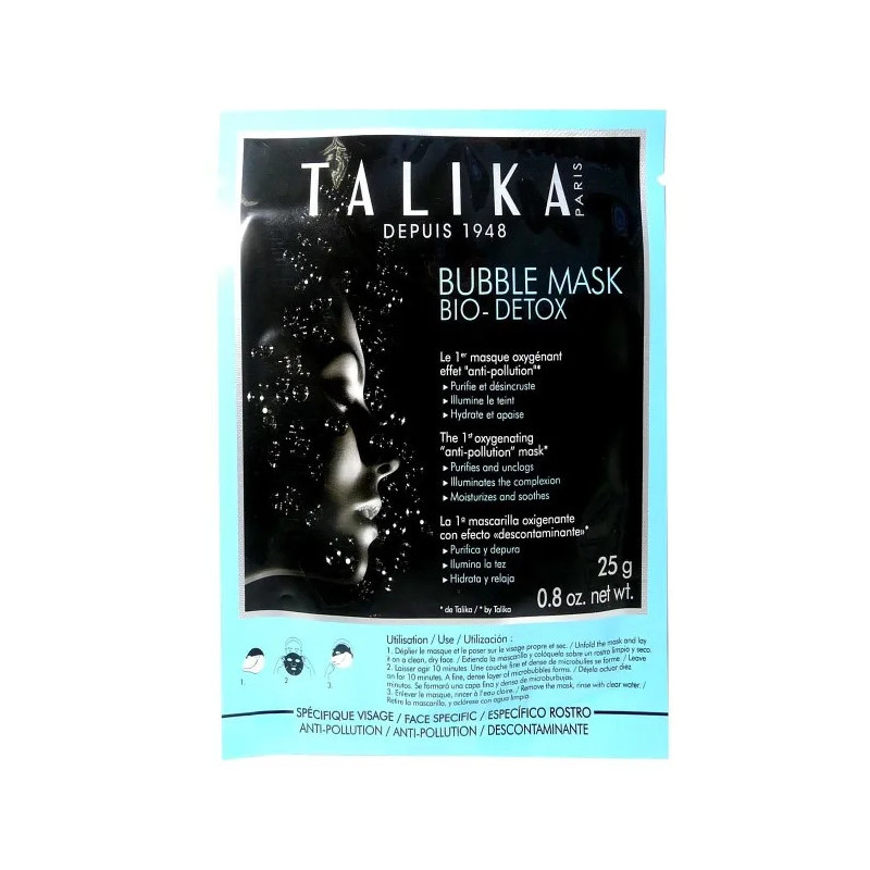 Talika Bubble Mask Bio Detox - Purifiez votre peau | Kermatone
