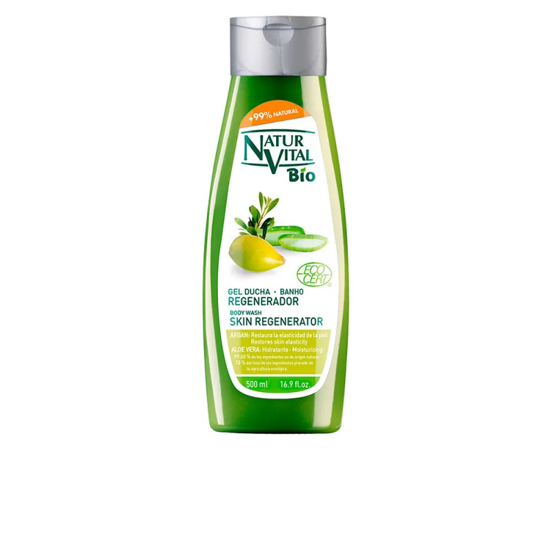 Gel Douche Aloe Et Argan 500ml - Hydratation Intense | Kermatone