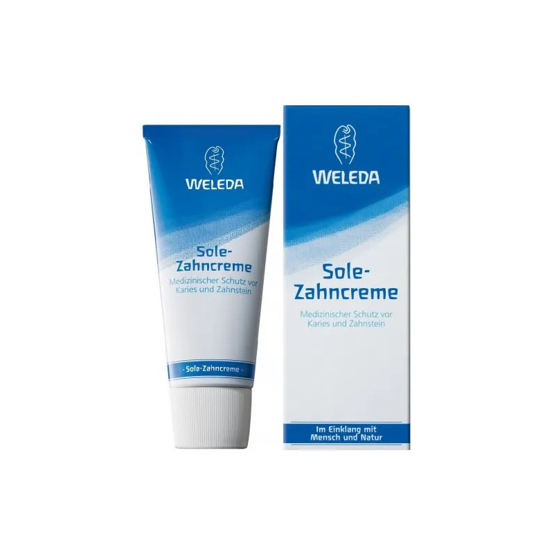 Weleda Pâte Dentifrice Saline - Hygiène Bucco-Dentaire Kermatone