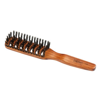 Brosse en bois Eurostil avec poils de sanglier - Kermatone