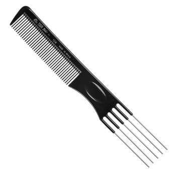 Peigne Eurostil Eur Metal 195 mm - Coiffage Précis | Kermatone