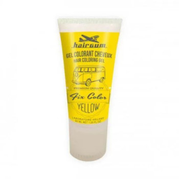 Hairgum Fix Color Gel Jaune - Couleur Éclatante | Kermatone