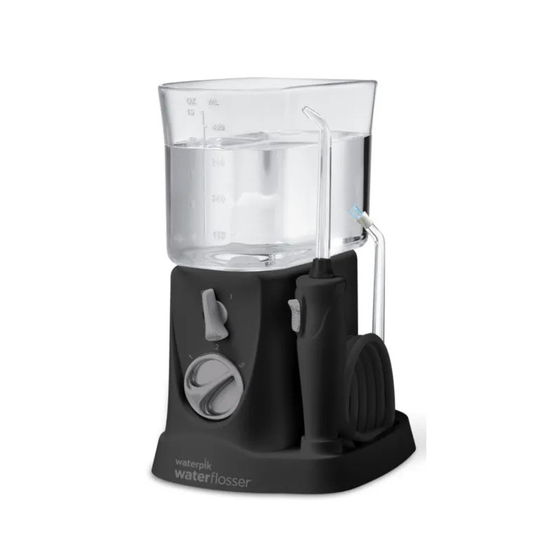 Découvrez le Waterpik Hydropulseur Traveler WP300 Noir | Kermatone