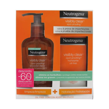 Gel Nettoyant Visibly Clear Neutrogena 200ml - Kermatone