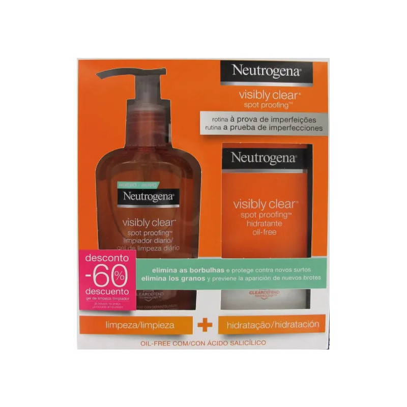 Gel Nettoyant Visibly Clear Neutrogena 200ml - Kermatone