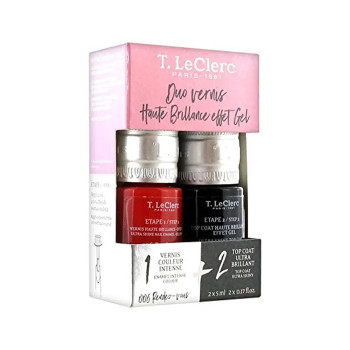 T.Leclerc Haute Brillance Effet Gel - Coffret 2 Produits Kermatone