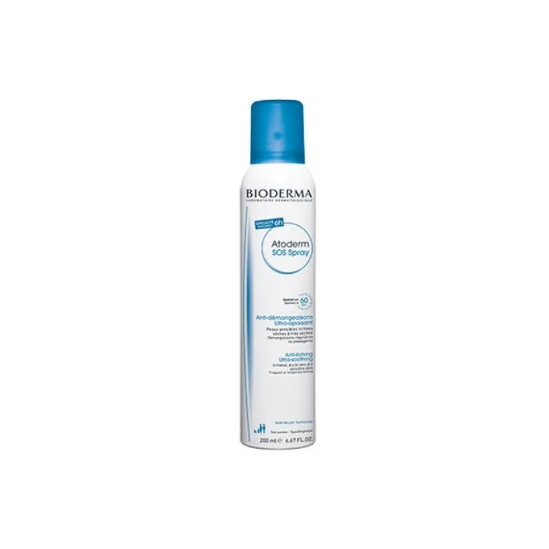 Bioderma Atoderm SOS Vaporisateur 200ml – Hydratation intense Kermatone