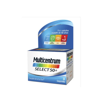 Multicentrum Select 50+ – Complément alimentaire Kermatone