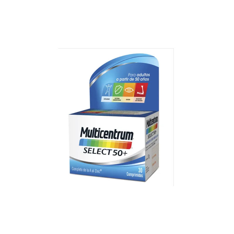 Multicentrum Select 50+ – Complément alimentaire Kermatone